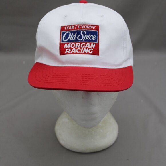 Vintage Racing Hat - Old Spice Morgan Racing - Adult Snapback - Picture 3 of 8
